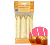PME LS174 Bâtons en Bambou pour Pommes d’Amour 13 cm, Paquet de 30, Bois, Brown 0.3 x 0.3 x 13 cm