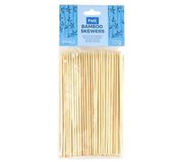 PME LSK176 Lot de 100 petites brochettes en bambou Beige 15,2 cm