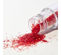 PME Magic Sparkles, Flocons de Paillettes Irisées Comestibles - Rubis Rouge (3g)