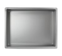 PME - Moule à Gâteau Rectangulaire en Aluminium, Argent, 30 x 40 x 5 cm de Profondeur