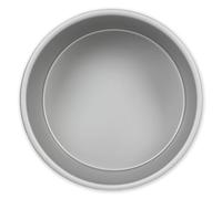 PME - Moule à Gâteau Rond en Aluminium Anodisé, Argent, 35 x 35 x 7,5 cm de Profondeur