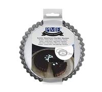 PME Moule à tarte/quiche à fond amovible Argenté 15 cm