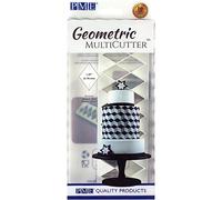 PME Multicutter géométrique pour gâteau - Diamant, Grande Taille, 3,2 cm, Plastique, Blanc, L