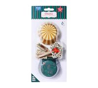 PME Noël Kit de Caissettes à cupcakes et Toppers - Baies d’Hiver (Set de 24)