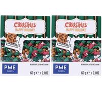 PME Noël Sprinkles "Out of the Box" - Joyeuses Fêtes (60g) (Lot de 2)