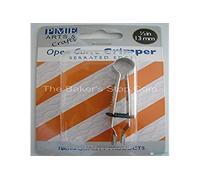 PME OC311 Pince de Marquage Ouverte Courbée et Dentelée, Acier Inoxydable, Argent, 8.5 x 1.8 x 1.5 cmOC311