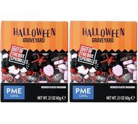 PME "Out of the Box" Halloween Sprinkles - Cimetière (60g) (Lot de 2)
