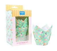 PME Pâques Caissettes à muffin - Animaux de Pâques, Set de 24