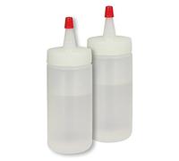 PME SB174 Lot de 2 Bouteilles, Plastique, Blanc, 10 x 3 x 15 cm