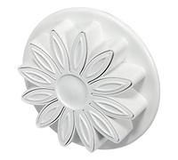 PME SD613 Emporte Pièce à Poussoir Tournesol, Plastique, Blanc, 5 x 5 x 5 cmSD613