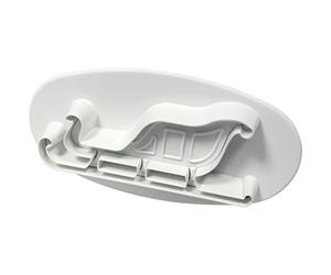 PME SL902 Emporte Pièce à Poussoir Traîneau, Plastique, Blanc, 11 x 5.5 x 5.5 cmSL902