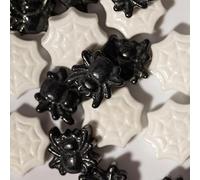 PME Sprinkle Charms décoratifs pour Halloween - Araignées (25g)