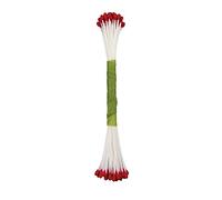 PME STAM02R Set de 50 Etamines pour Fleurs, Plastique, Rouge, 0.1 x 0.1 x 7.4 cmSTAM02R