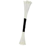 PME STAM02W Set de 50 Etamines pour Fleurs, Plastique, Blanc, 0.1 x 0.1 x 7.4 cmSTAM02W