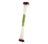 PME STAM10BG Set de 50 Etamines pour Fleurs, Plastique, Rouge, 0.1 x 0.1 x 7.4 cmSTAM10BG