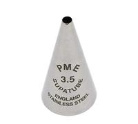 PME - Supatube - Douille d’écriture en Acier Inoxydable Sans Soudure n° 3.5, Silver