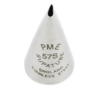 PME - Supatube - Douille Droite Pour Pétale en Acier Inoxydable Sans Soudure Pour Ambidextres n° 57S, Silver