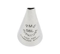 PME - Supatube - Douille Petit Pétale en Acier Inoxydable Sans Soudure Pour Gauchers n° 56L