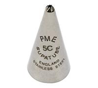 PME - Supatube - Douille Petite Étoile Fermée en Acier Inoxydable Sans Soudure n° 5C