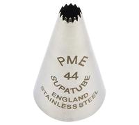 PME - Supatube - Douille Pour Cordon Épais en Acier Inoxydable Sans Soudure n° 44, Silver