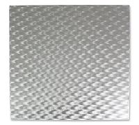 PME Un fond carré a gateau, carton argent 25.4 x 25.4x 1 cm