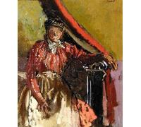 PMEFGJDPE Célèbre Imprimer l'affiche Murale Tableaux Femme assise sur un lit de Walter Richard Sickert Animaux Art Posters Pour la Décoration de Bureau 60x90cm