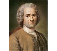 PMEFGJDPE Célèbre Imprimer l'affiche Murale Tableaux Jean-jacques Rousseau by Maurice Quentin De La Tour Animaux Art Posters Pour la Décoration de Bureau 60x90cm