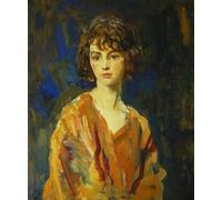 PMEFGJDPE Célèbre Imprimer l'affiche Murale Tableaux l'honorable Lois Stuart Ii par Ambrose Mcevoy Animaux Art Posters Pour la Décoration de Bureau 60x90cm