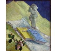PMEFGJDPE Célèbre Imprimer l'affiche Murale Tableaux Nature Morte Avec Statuette En Plâtre De Vincent Van Gogh Animaux Art Posters Pour la Décoration de Bureau 60x90cm