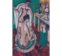 PMEFGJDPE Célèbre Imprimer l'affiche Murale Tableaux Paysage avec marronnier par Ernst Ludwig Kirchner Animaux Art Posters Pour la Décoration de Bureau 60x90cm