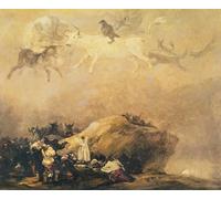 PMEFGJDPE De Célèbres Tableaux Art Mural Toile Affiche de Peinture Animaux dans le ciel de Francisco De Goya Tableau d'art Abstrait Pour la Décoration du Salon 60x90cm