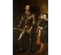 PMEFGJDPE De Célèbres Tableaux Art Mural Toile Affiche de Peinture Grand Maître de l'Ordre de Malte par Merisi Caravaggio Tableau d'art Abstrait Pour la Décoration du Salon 60x90cm