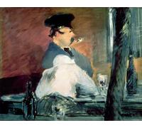 PMEFGJDPE De Célèbres Tableaux Art Mural Toile Affiche de Peinture le Bar d'Edouard Manet Tableau d'art Abstrait Pour la Décoration du Salon 60x90cm