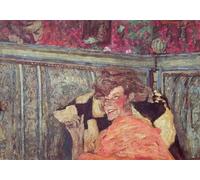 PMEFGJDPE De Célèbres Tableaux Art Mural Toile Affiche de Peinture Yvonne Printemps et Sacha Guitry par Edouard Vuillard Tableau d'art Abstrait Pour la Décoration du Salon 60x90cm