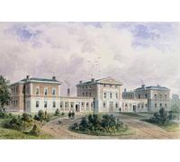 PMEFGJDPE De Célèbres Tableaux Mural sur Toile Posters Décoration Fever Hospital Road par Hosmer Shepherd Portrait Tableaux Pour la Décoration de la Chambre à Coucher 60x90cm