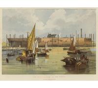 PMEFGJDPE De Célèbres Tableaux Mural sur Toile Posters Décoration le Great Eastern sur les stocks par Johncarmichael Portrait Tableaux Pour la Décoration de la Chambre à Coucher 60x90cm
