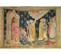 PMEFGJDPE De Célèbres Tableaux Mural sur Toile Posters Décoration les deux témoins du Christ évangélisant le monde par Nicolas Bataille Pour la Décoration de la Chambre à Coucher 60x90cm