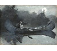 PMEFGJDPE De Célèbres Tableaux Mural sur Toile Posters Décoration Ma haine pour lui sembla soudain avoir pris des ailes par Howard Pyle Pour la Décoration de la Chambre à Coucher 60x90cm