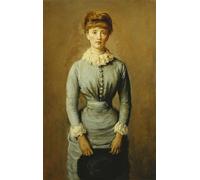 PMEFGJDPE De Célèbres Tableaux Mural sur Toile Posters Décoration Mlle Evelyn Otway par John Everett Millais Portrait Tableaux Pour la Décoration de la Chambre à Coucher 60x90cm