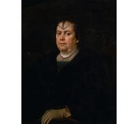 PMEFGJDPE De Célèbres Tableaux Mural sur Toile Posters Décoration Portrait d'Olimpia Maidalchini par Diego Velázquez Portrait Tableaux Pour la Décoration de la Chambre à Coucher 60x90cm