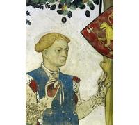 PMEFGJDPE De Célèbres Tableaux Tableaux Posters Impression Toile les Neuf Dignes Détail d'Hector de Troie par Giacomo Jaquerio Art Mural Cassique Pour les Décorations pour la Maison 60x90cm