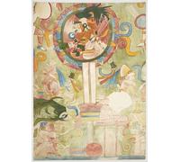 PMEFGJDPE De Célèbres Tableaux Tableaux Posters Impression Toile Peinture représentant une partie du sud du mur ouest par Adela Breton Art Mural Cassique Pour les Décorations pour la Maison 60x90cm