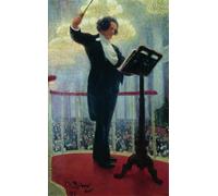 PMEFGJDPE De Célèbres Tableaux Tableaux Posters Impression Toile Portrait d'Anton Rubinstein par Il'ya Repin Art Mural Cassique Pour les Décorations pour la Maison 60x90cm