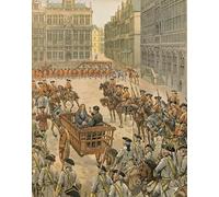 PMEFGJDPE Mural sur Toile Posters Décoration Histoire de la Belgique François Annessens Doyen des Quatre Couronnes et Maître de la Manufacture Pour la Décoration de la Chambre à Coucher 60x90cm