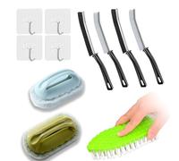 PMELCXD 11 PCS Brosse Nettoyage Brosse de Nettoyage pour Interstices - Outil Polyvalent pour Les Petites crevasses étroites - Nettoyage Efficace des Portes, fenêtres et Rails de Cuisine