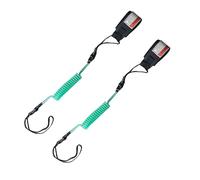 PMELCXD 2 pièces Leash de Taille Surf 7mm,Élastique Sup Corde Sécurité pour Planche de Surf Stand up Paddle Board Kayak
