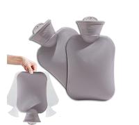 PMELCXD Bouillotte sans - Grande Capacité 500ML - Bouillotte Eau Chaude pour Soulagement de la Douleur, Dos, Cou et Épaules & Nuits Chaudes Cosy