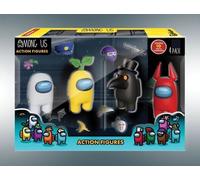 PMI Among Us 4er-Pack Crewmates Actionfiguren 12 cm PMI-AU6030