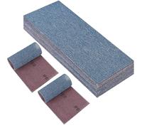 PMIQSA 25 Pièces Filet Bande Abrasive 115x230mm Grain 60 Autoagrippant