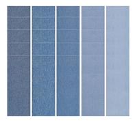 PMIQSA 25 Pièces Filet Bande Abrasive 80x230mm Grain 60-240 Autoagrippant | pour Poncer Sans Poussière le Bois le Mastic Peinture Plastique Ponceuse Orbitale Et Bloc De Ponçage Manuel
